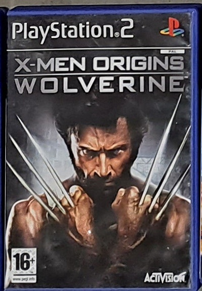 X-men origins wolverine playstation 2 peli