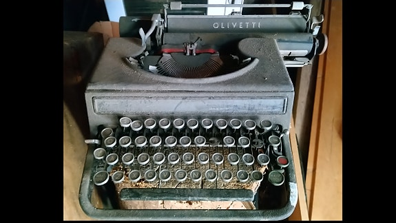 Retro kirjoituskone