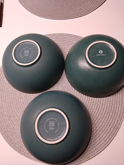 3 Kpl Arabia Iittala 24h salaattikulho