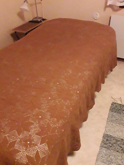 Virkattu sängynpeitto,laadukas