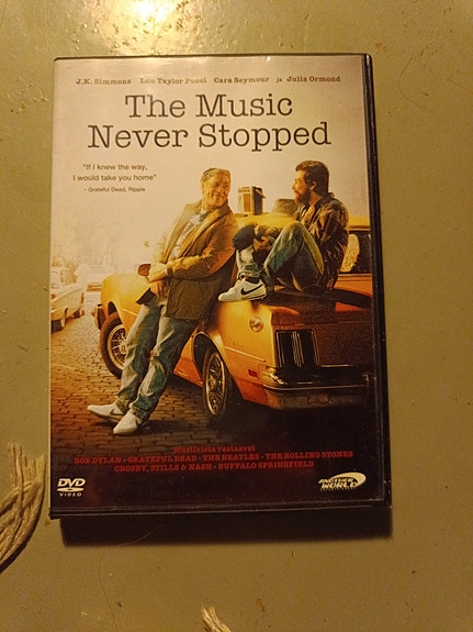 The Music Never Stopped- Dvd elokuva (ilmainen toimitus)