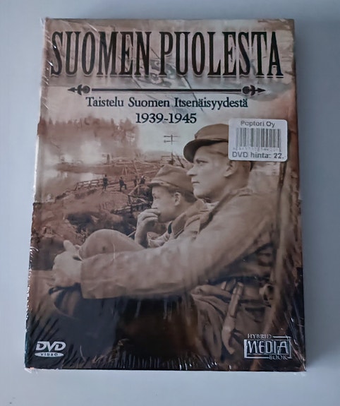 DVD Suomen puolesta (kirja + 2 DVD)
