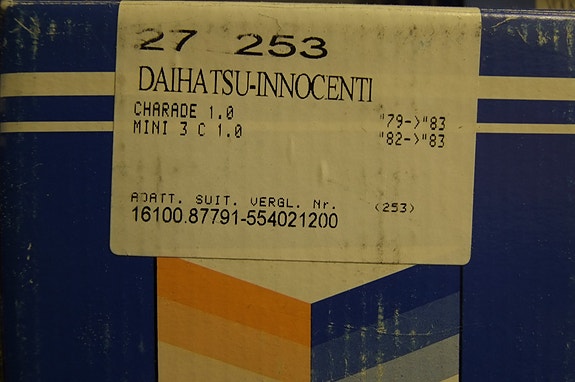 Daihatsu charade 1.0 vesipumppu