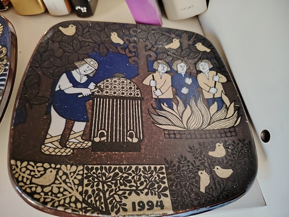 Arabia Kalevala vuosilautaset