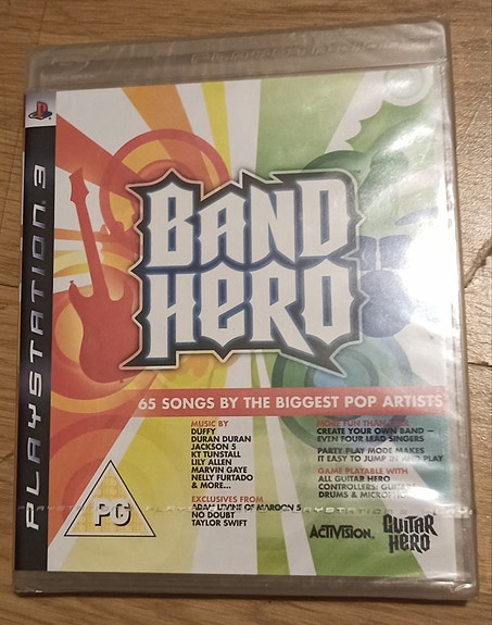 PS3 Band hero uusi