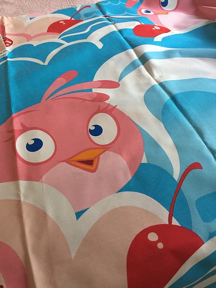 Vallia Angry Birds Stella verhokankaat 5,40m