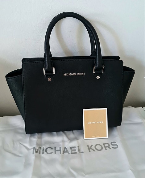 Uusi Michael Kors Selma Satchel nahkalaukku