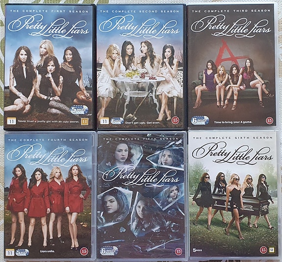 Pretty little liars kaudet 1- 6 - DVD boxit