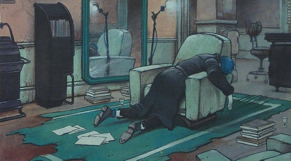 Juliste, yms. 127 Enki Bilal Death Man