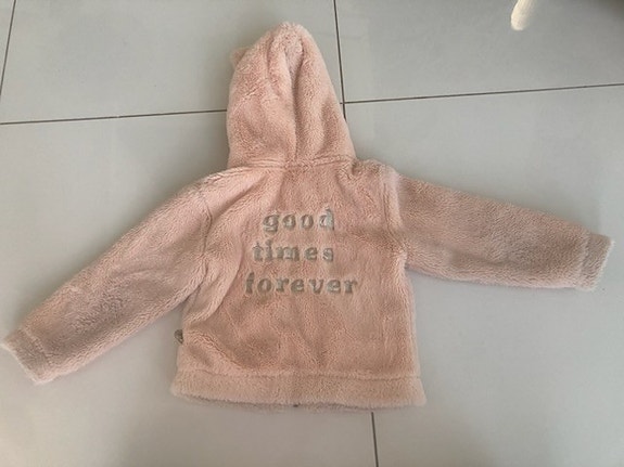 Pomp de lux,fleece Huppari,karva takki,koko 110
