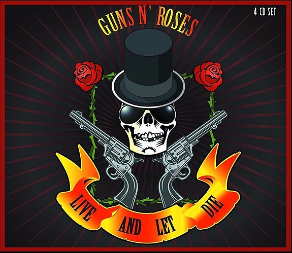 GUNS N' ROSES: Live and let die - 4CD Box set | Tori