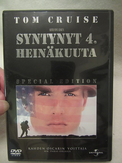 Syntynyt 4. heinäkuuta dvd