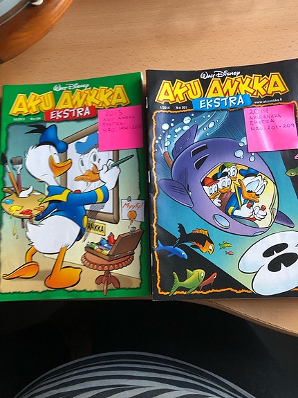 EKSTRA Aku Ankka lehdet (kaikki yhdessä)