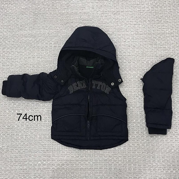 Benetton untuvaliivi/toppatakki