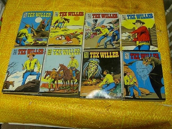Tex Willer , Agentti X9 ja Urheilu metsästys lehti