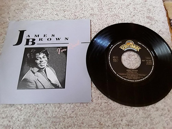 James Brown 7" I'm real / Tribute