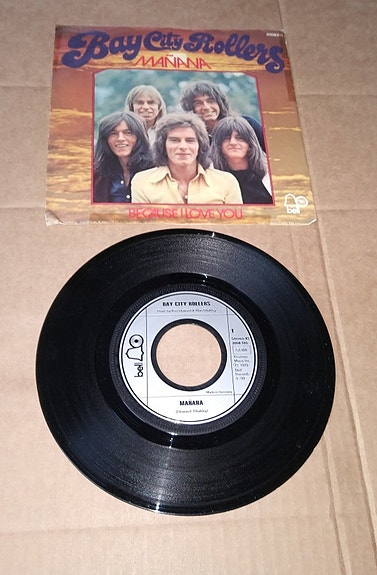 7" single Bay City Rollers Manana 2008107 Bell