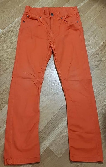 H&M oranssit farkut 122