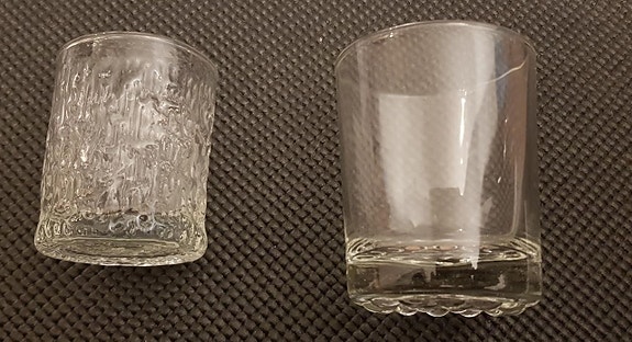 3 vanhaa suomalaista lasia