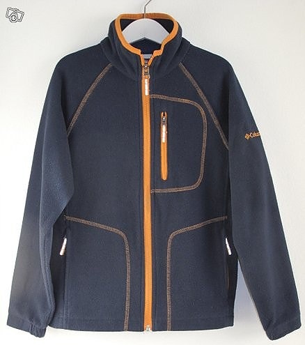 Sininen Columbia-fleecetakki, 134/140cm