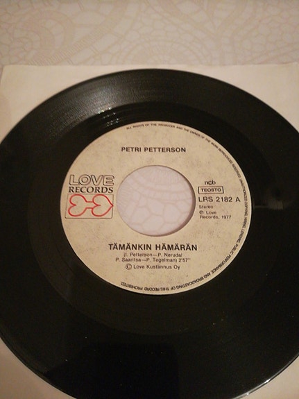 Petri Petterson 7" Tämänkin hämärän