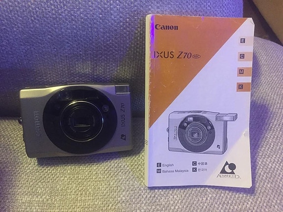 Canon ixus Z70 filmi kamera
