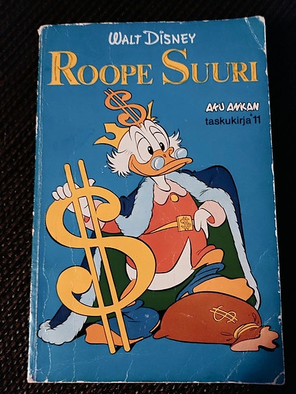Aku Ankan taskukirja 1972, 1.painos