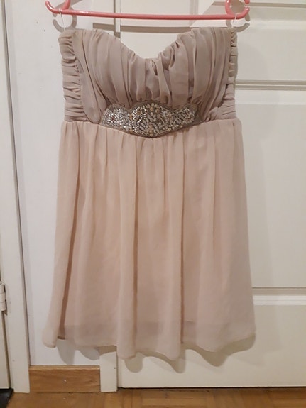 ALE Elise Ryan juhlamekko beige/nutria 38/pieni 40