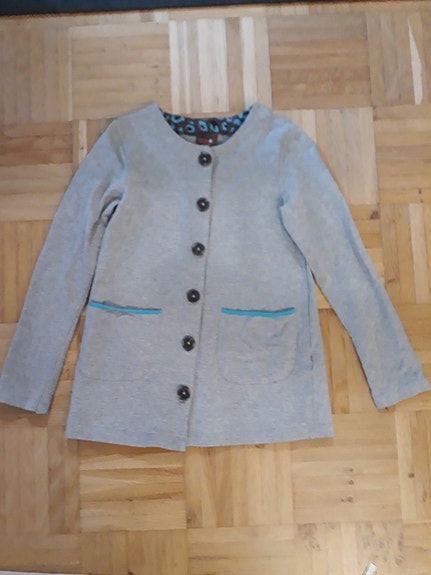 ALE Me&i harmaa collegetakki 122/128