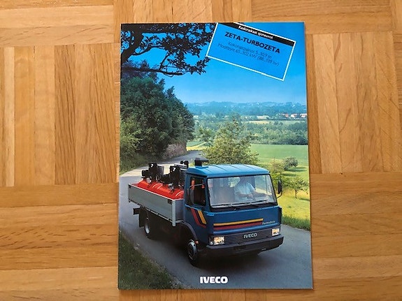 Esite IVECO Zeta- Turbozeta 1987, kuorma-auto