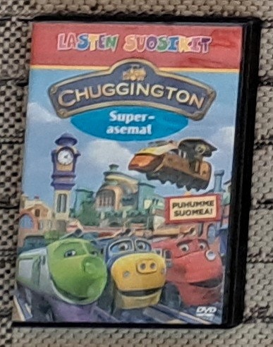 Chuggington super-asemat dvd