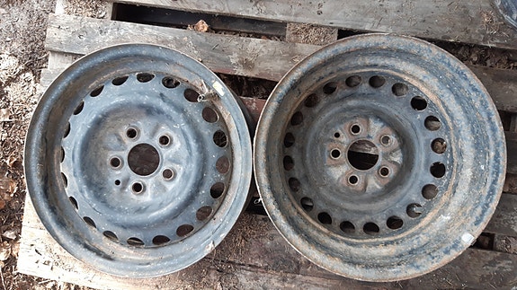 5x100. 14" 2kpl. Peltivanteet