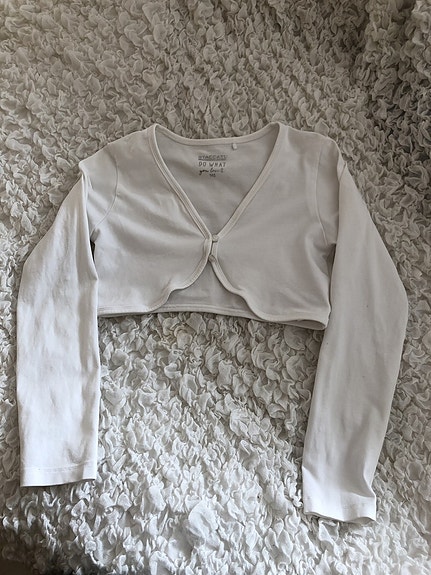 Valkoinen bolero,140cm