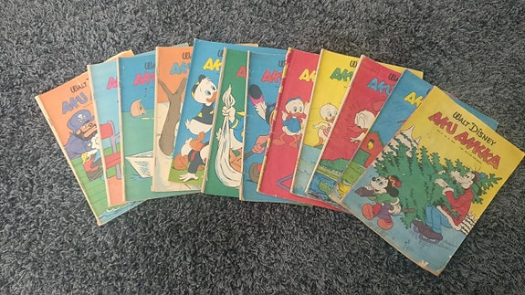 Aku Ankka 1969, 1970, 1971, 1972, 1973 ja 1975