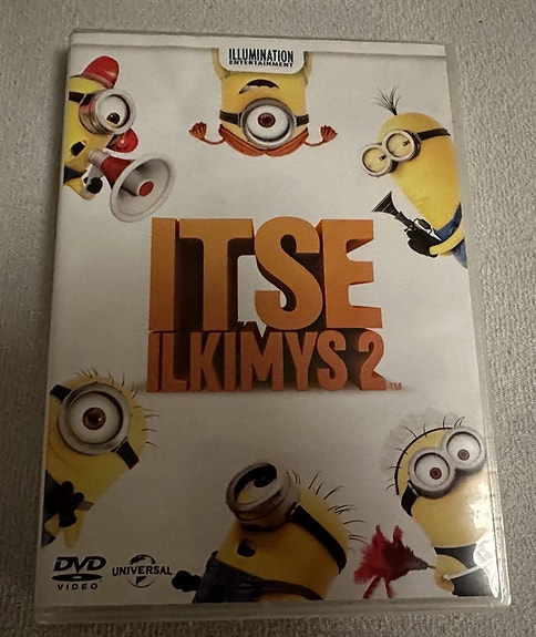 Itse ilkimys 2 dvd elokuva