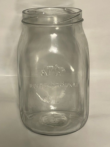 Karhulan lasinen keittiötölkki 3 L