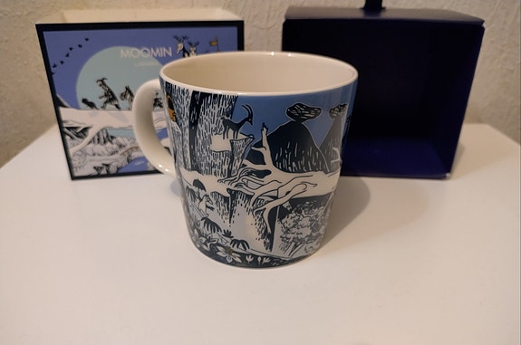 Finnair Matkalla 100v muumimuki uusi
