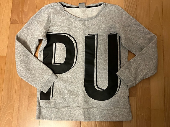 Puma harmaa collegepaita 152 cm