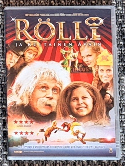 Rölli ja kultainen avain dvd