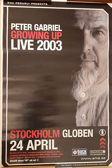 Peter Gabriel konserttijuliste 2003