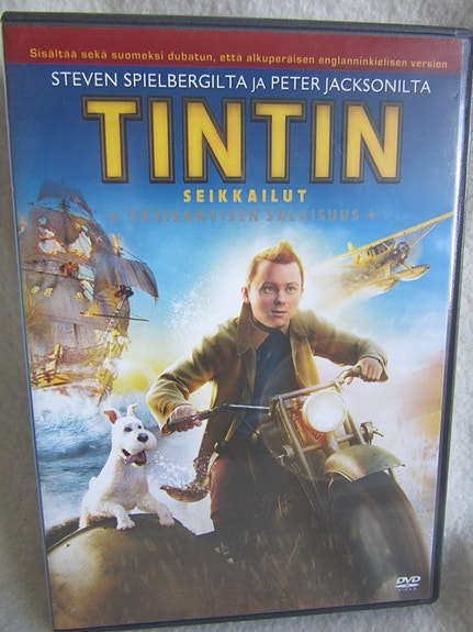 Tintin seikkailut Yksisarvisen salaisuus dvd