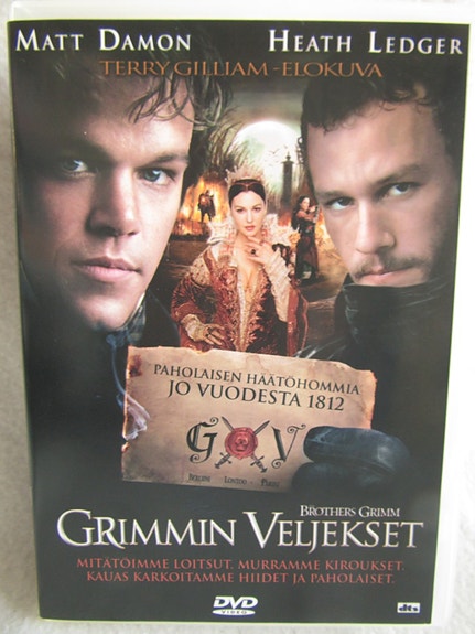 Grimmin Veljekset dvd