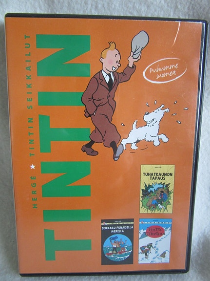 Tintin seikkailut 6 dvd