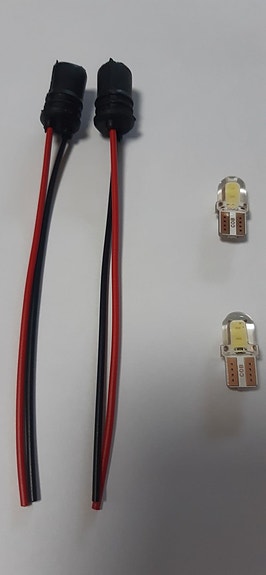 Kiila pidike sekä kirkas t10 cob led