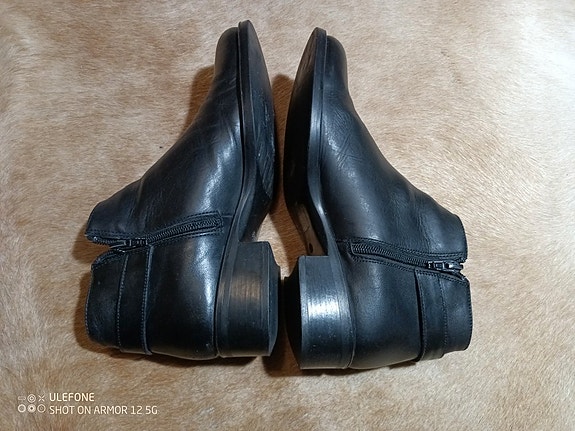 Bata 37/24.5cm matala varsi nahka nilkkurit