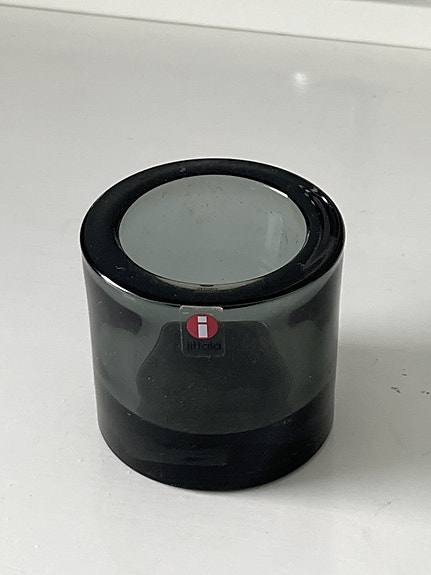 Marimekko Iittala Kynttilälyhty harmaa