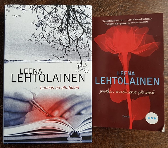 Leena Lehtolaisen kirjat 2 kpl