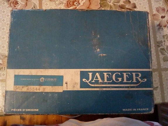 Chrysler 160/180 Jaeger nopeusmittari NOS