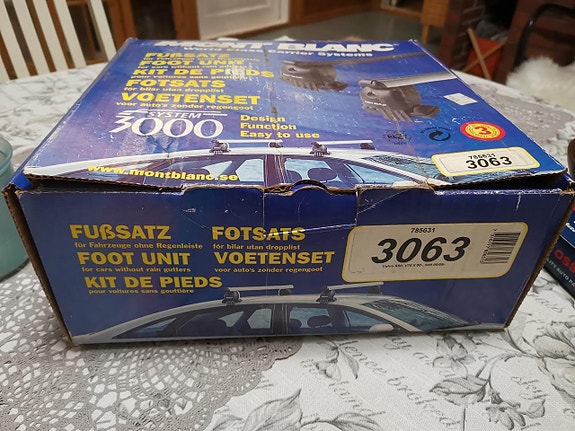 Mont Blanc jalkasarja Volvo S60, V70 II, S80