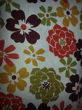 Värikäs pellava puuvilla kangas 870x140cm
